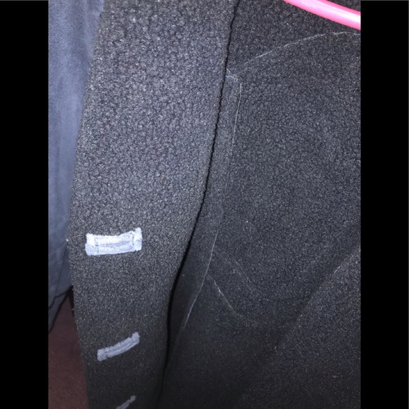 SOLD! NWOT GAP 1999 Faux Suede-Shearling Coat - Picture 5 of 8